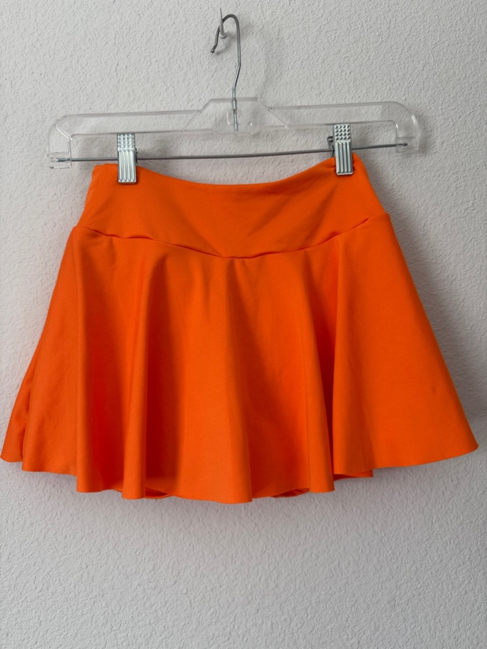 Bright Orange Athletic Skirt
